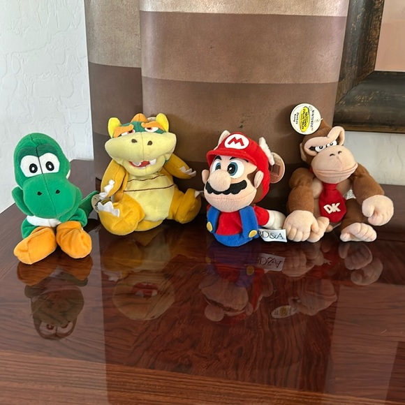 *Vintage* 1997 Nintendo 64 Mini Plush Beanie Collectible Toys